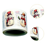 5 Rolls of Christmas Stickers Holiday Stickers for Gift Decoration Notebook