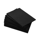 10Pcs EVA Foam Roll Thick EVA Foam Cosplay for Arts Crafts Halloween Costume Black 30cmx20cmx3mm