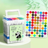 Acrylic Paint Markers Marker Pens Set with Carry Case for Metal Window Stone 80 Colors