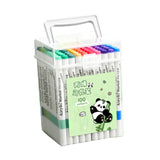 Acrylic Paint Markers Marker Pens Set with Carry Case for Metal Window Stone 100 Colors