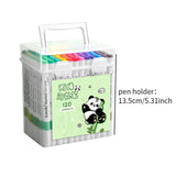 Acrylic Paint Markers Marker Pens Set with Carry Case for Metal Window Stone 120 Colors