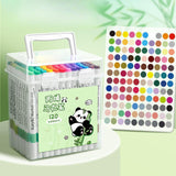 Acrylic Paint Markers Marker Pens Set with Carry Case for Metal Window Stone 120 Colors