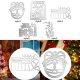 Christmas Cutting Die Metal Die Cut for Scrapbooking Card Making Invitations Style A