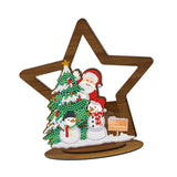 Christmas Diamond Kit Creative Xmas Figures for Bookshelf Fireplace Home