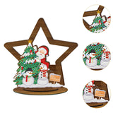 Christmas Diamond Kit Creative Xmas Figures for Bookshelf Fireplace Home