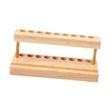 Wood Cosmetic Brushes Rack Phone Holder Pencil Holder for Dorm Stores Office Wood