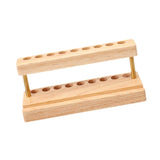 Wood Cosmetic Brushes Rack Phone Holder Pencil Holder for Dorm Stores Office Wood