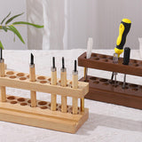 Maxbell Pencil Holder Wood Lightweight Cellphone Holder for Dorm Living Room Markers Wood