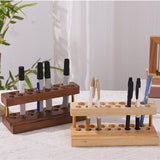 Maxbell Pencil Holder Wood Lightweight Cellphone Holder for Dorm Living Room Markers Wood