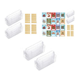 20 Pieces Clear Money Card Holder for Gift Packaging Crafts Chapstick Holder Money Card Holder