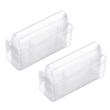 20 Pieces Clear Money Card Holder for Gift Packaging Crafts Chapstick Holder Money Card Holder