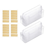 20 Pieces Clear Money Card Holder for Gift Packaging Crafts Chapstick Holder With Sticker