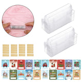 20Pcs Clear Money Card Holder for Gift Packaging Crafts Dome Money Pouches