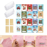 20Pcs Clear Money Card Holder for Gift Packaging Crafts Dome Money Pouches