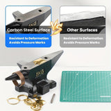 Maxbell Iron Hammering Block Metal Hammering Block Forged for Metalworking Graphic Designers Blacksmiths