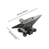 Maxbell Iron Hammering Block Metal Hammering Block Forged for Metalworking Graphic Designers Blacksmiths