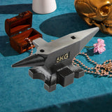Maxbell Iron Hammering Block Metal Hammering Block Forged for Metalworking Graphic Designers Blacksmiths