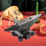 Maxbell Iron Hammering Block Metal Hammering Block Forged for Metalworking Graphic Designers Blacksmiths