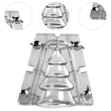 Christmas Tree Candle Mould Statue Home Decor DIY Crafting Soap Making Mould 10.5cmx10cm