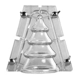 Christmas Tree Candle Mould Statue Home Decor DIY Crafting Soap Making Mould 11.9cmx12.4cm