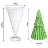 Christmas Tree Candle Mould Epoxy Resin Casting Handmade Candle Making Mould Large