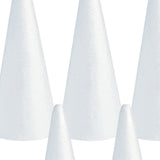 10x Foam Cones for Crafts Decorations for Children Kids Celebration Festival 6.8cmx4cm