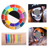 Maxbell Face and Body Paint Body Painting Palette Set for Masquerade Carnivals Stage