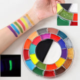Maxbell Face and Body Paint Body Painting Palette Set for Masquerade Carnivals Stage