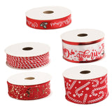 Christmas Ribbons DIY Home Decor for Bow Making Flower Making Valentines Day Red