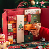 DIY Christmas Advent Calendar Boxes Small for Party Favors Festive Gift Wrap