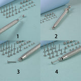 Bead Catcher Piercing Tool for Watch Repair Electronic Repair Precision Work Silver