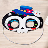 Halloween Mask Crafts for Kids Trick or Treat Mask for Party Favors Birthday Style C