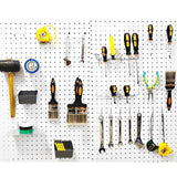 50x Pegboard Hooks Pegboard Accessories Organizer Kit for Supermarket Garden