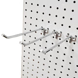 50x Pegboard Hooks Pegboard Accessories Organizer Kit for Supermarket Garden