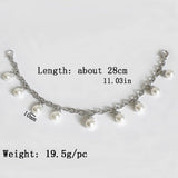 Maxbell Shoe Chain DIY Decor Shoelaces Chains Charm for Valentine Engagement Wedding