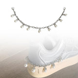 Maxbell Shoe Chain DIY Decor Shoelaces Chains Charm for Valentine Engagement Wedding