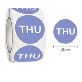 7 Day of The Week Sticker Self Adhesive Food Tag for Kitchen Home Restaurant