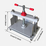Maxbell Manual Paper Press Machine Sturdy Office Bookbinding for Checks Albums files for A5