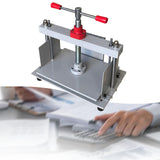 Maxbell Manual Paper Press Machine Sturdy Office Bookbinding for Checks Albums files for A5