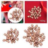 Christmas Gingerbread Men Ornaments Soft Clay Art for Necklaces Bracelets 500 g