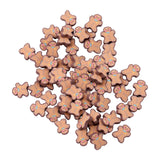 Christmas Gingerbread Men Ornaments Soft Clay Art for Necklaces Bracelets 1000 g