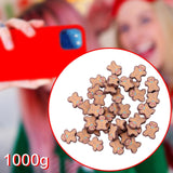 Christmas Gingerbread Men Ornaments Soft Clay Art for Necklaces Bracelets 1000 g