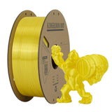 1.75mm Pla 3D Printers Filament Universal Accessories Neatly Wound Clog Free Yellow