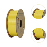 1.75mm Pla 3D Printers Filament Universal Accessories Neatly Wound Clog Free Yellow