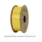 1.75mm Pla 3D Printers Filament Universal Accessories Neatly Wound Clog Free Yellow