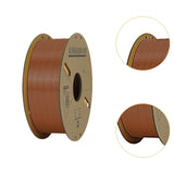 1.75mm Pla 3D Printers Filament Universal Accessories Neatly Wound Clog Free Brown