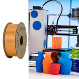 1.75mm Pla 3D Printers Filament Universal Accessories Neatly Wound Clog Free Orange