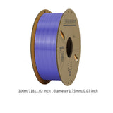 1.75mm Pla 3D Printers Filament Universal Accessories Neatly Wound Clog Free Purple