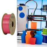 1.75mm Pla 3D Printers Filament Universal Accessories Neatly Wound Clog Free Red