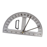 Maxbell Math Geometry Ruler Protractor Big Size for Engineering Drawings Black Board